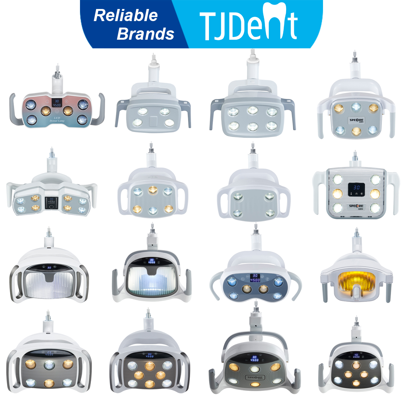 Dental Chair Unit - TJDent Dental LED Lights Oral Lamp