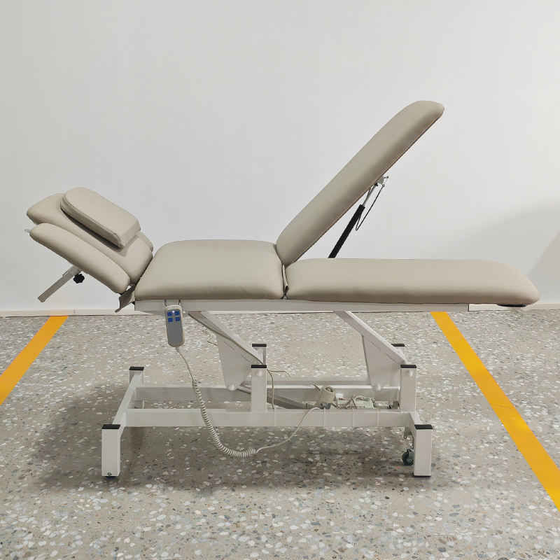 Examination Bed Medical - Electric Height Adjustable 3-Section Physical Therapy